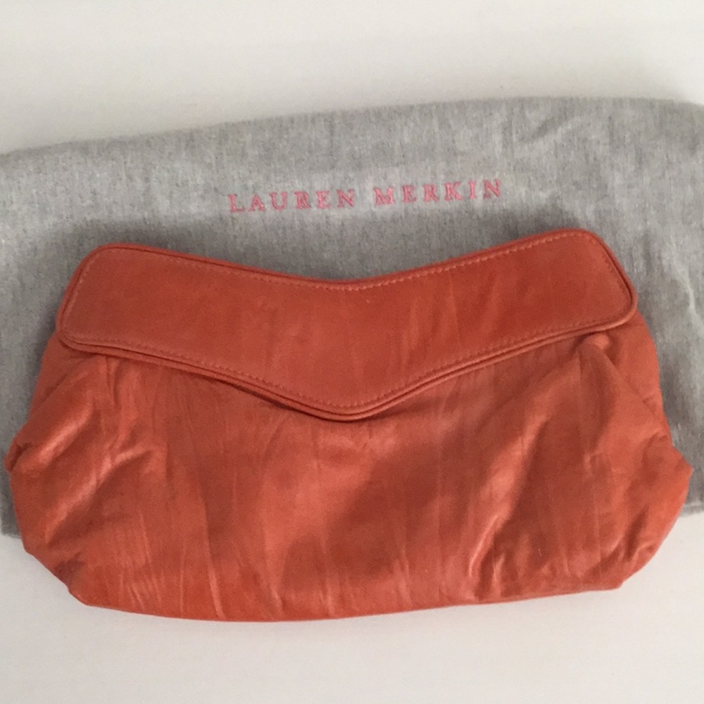 Lauren Merkin Leather Clutch - Picture 4 of 5